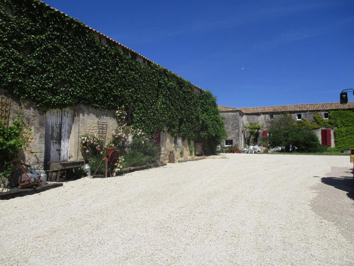 Вилла Logis De Bois Roche Saint-Bonnet-sur-Gironde Экстерьер фото